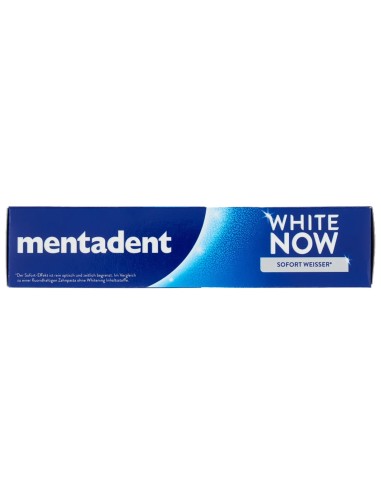 Mentadent Dentifricio White Now 75ml - Original - Sbiancante